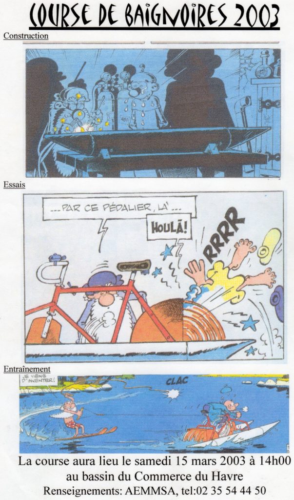 Course de baignoires 2003