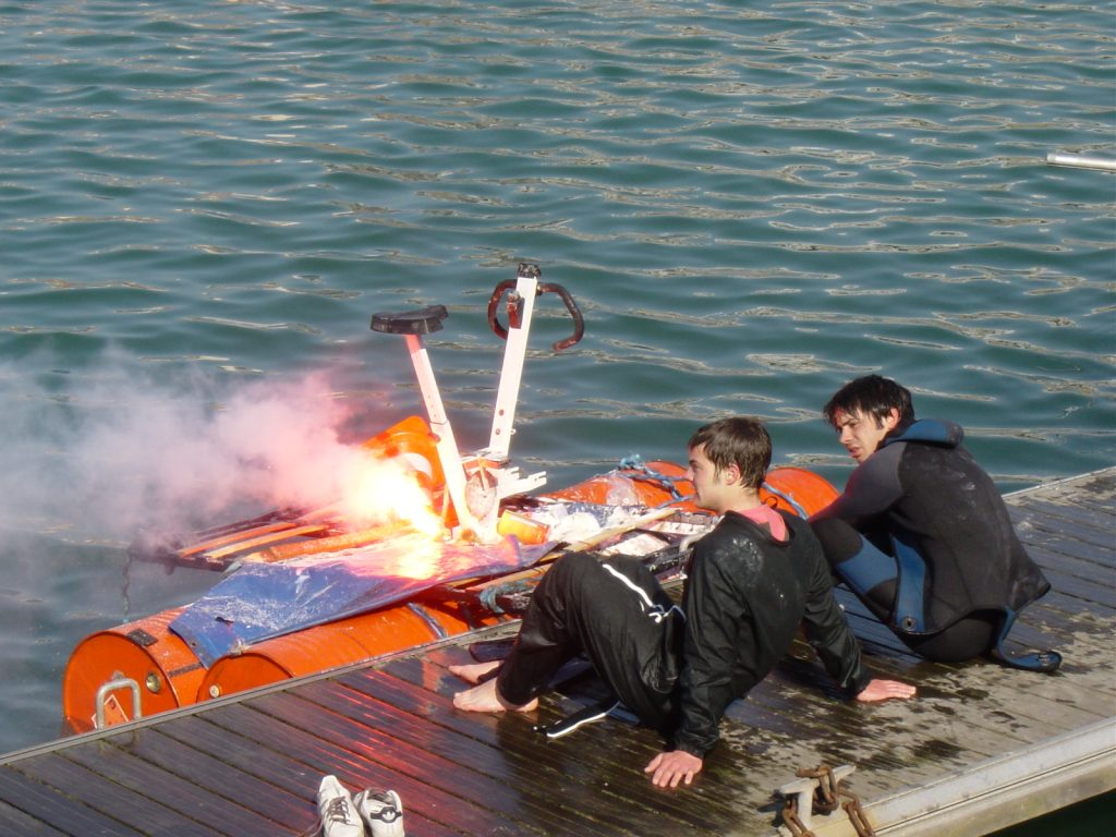 Course de baignoires