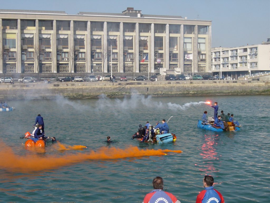 Course de baignoires